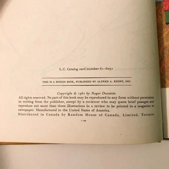 Vtg 60s Double Book Three Little Horses and Veronica Piet Worm Duvoisin - Picture 7 of 16